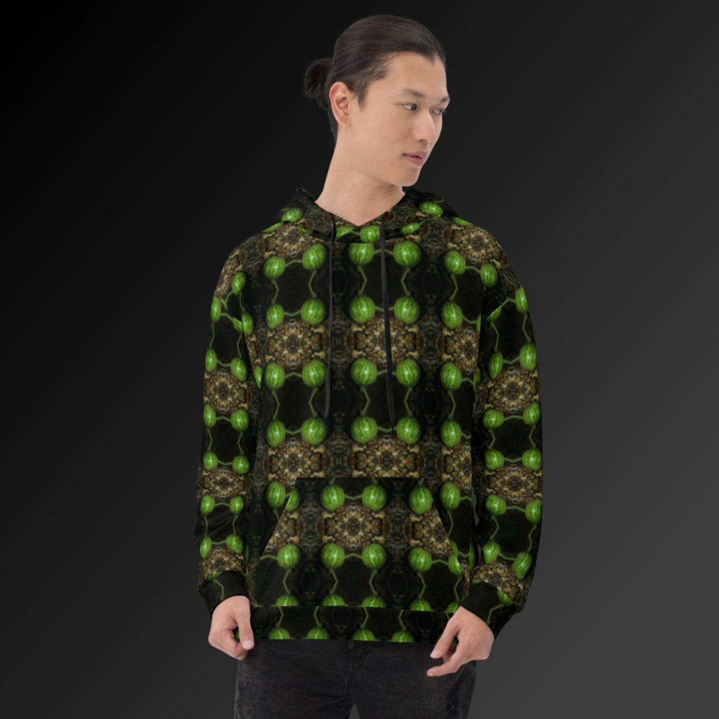 Unisex Hoodie - from flower to watermelon