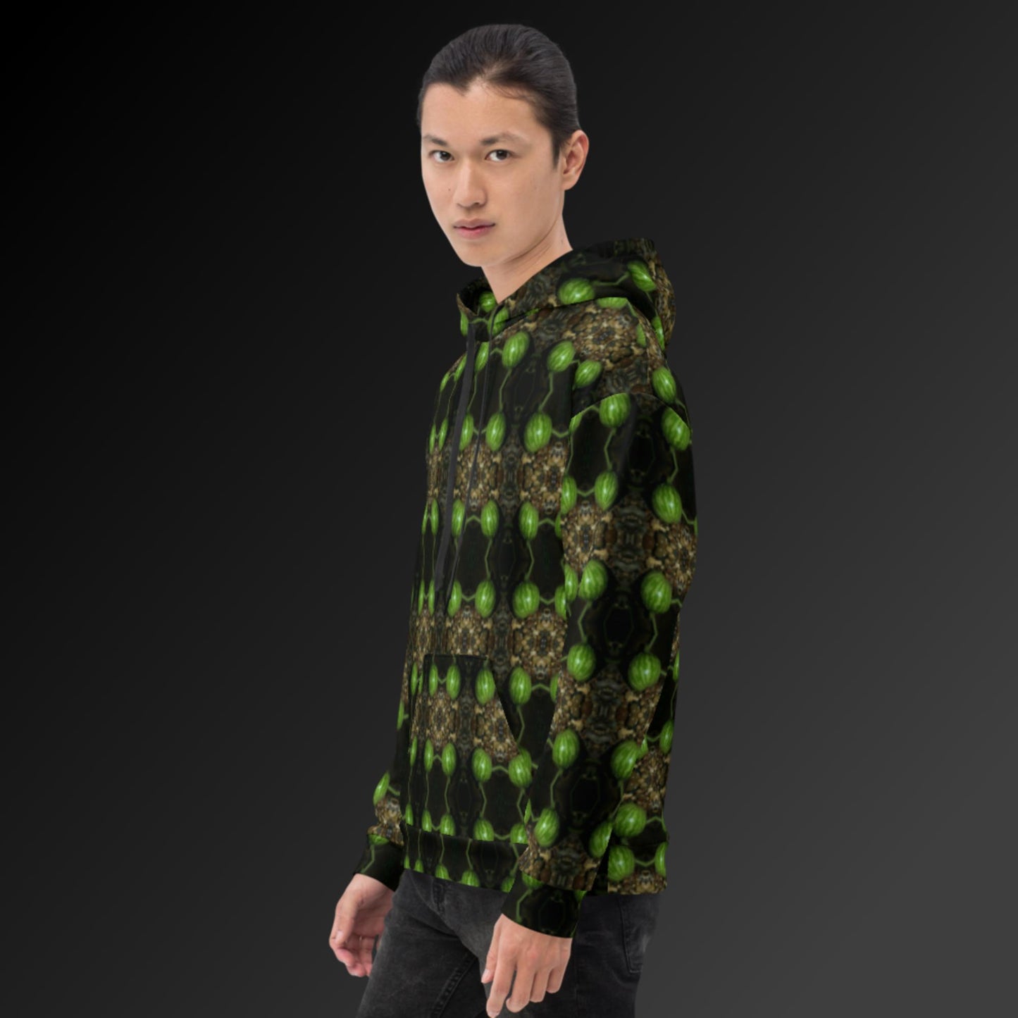 Unisex Hoodie - from flower to watermelon