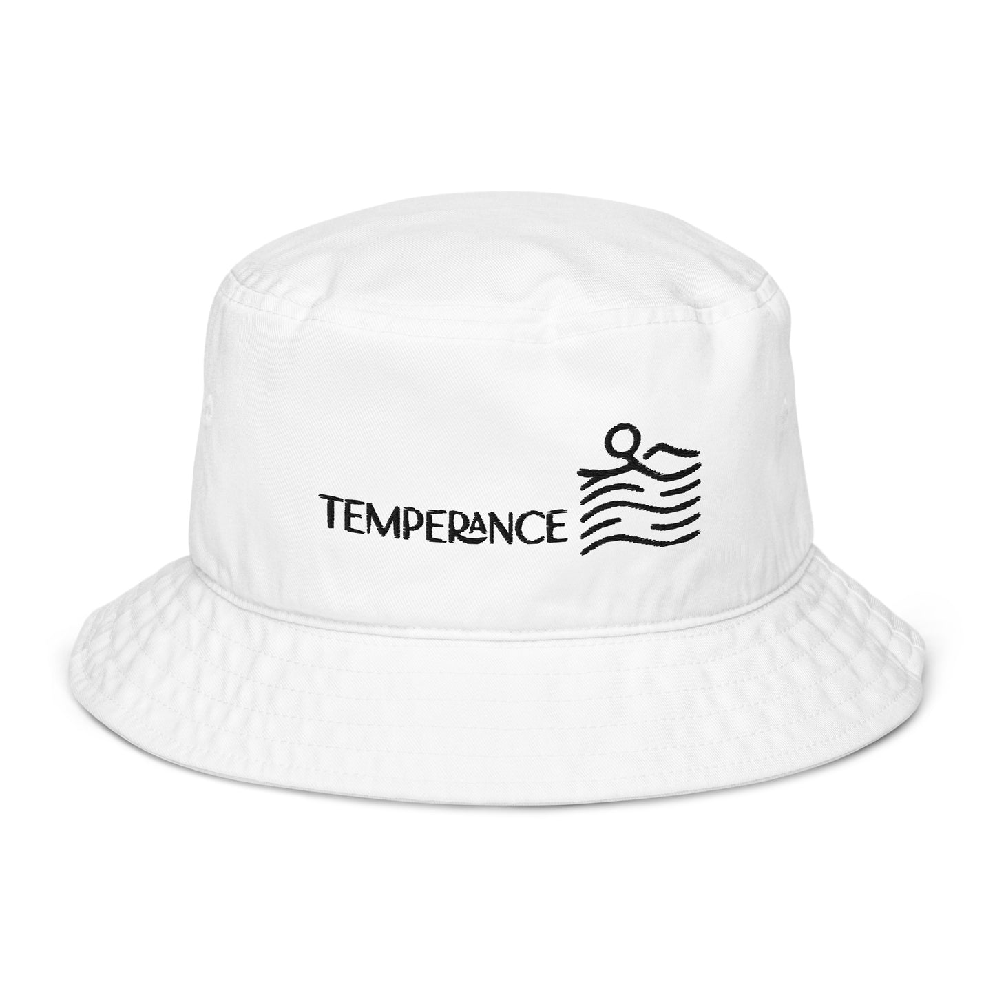 Oversimplified Tarot Card Hat- "temperance"- organic cotton- eco
