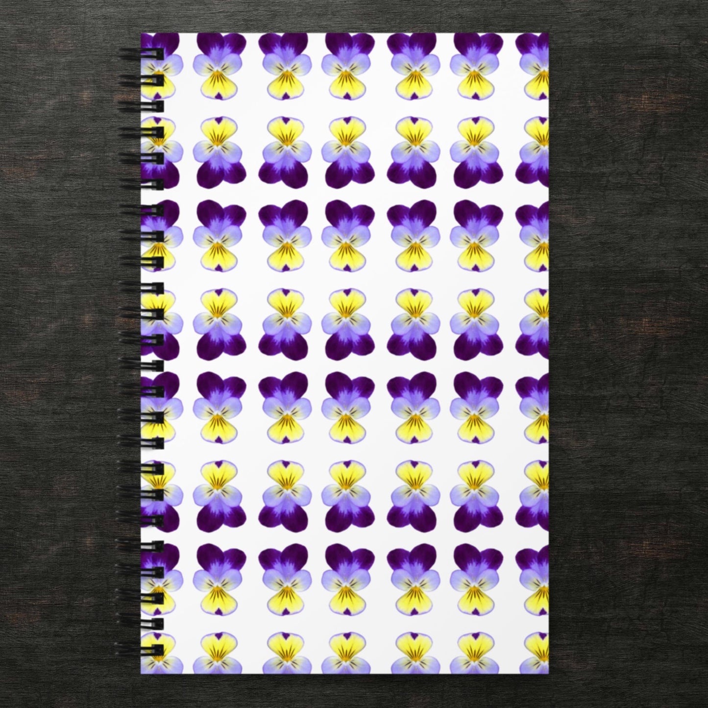 Spiral Notebook - Viola "Halo Violets"